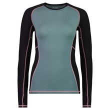 Damska koszulka merino Mons Royale Olympus LS - Black